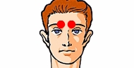 Eyebrow point